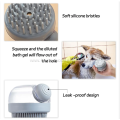 Pet Bathing Brush Shampoo Dispenser